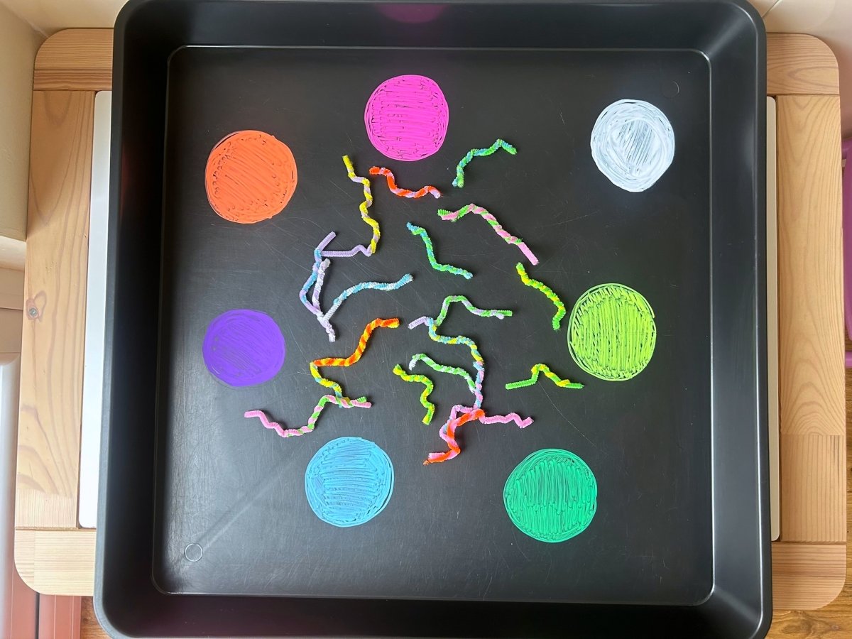 fun spring activity for kids to practice pincer grasp and fine motor skills